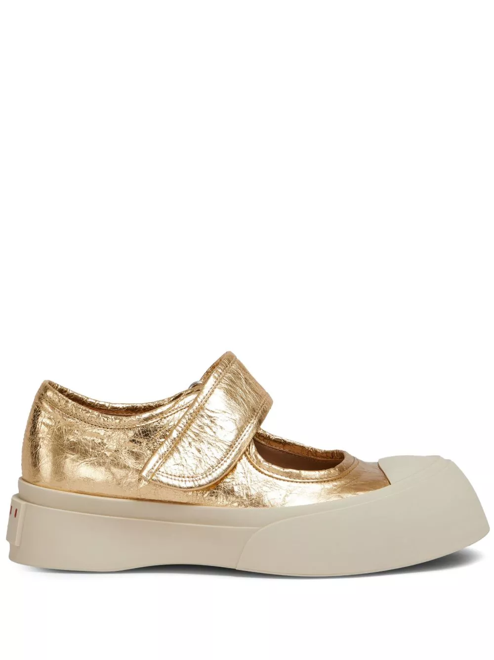 Affordable Marni metallic-effect platform sneakers Women 0131