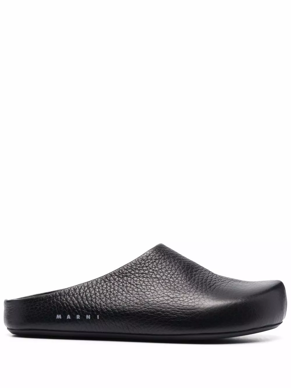 Cheap Marni textured-leather clog slippers Men 0128