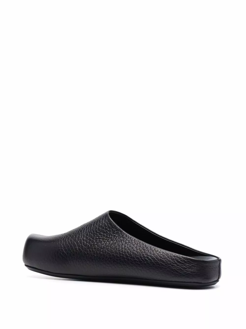 Cheap Marni textured-leather clog slippers Men 0128