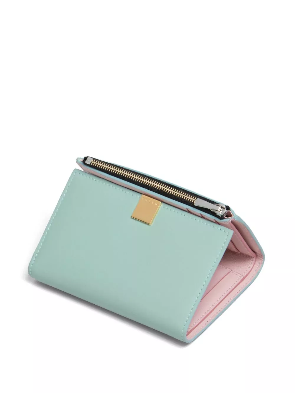 Cheap Marni magnetic leather buckle bi-fold wallet Women 0113