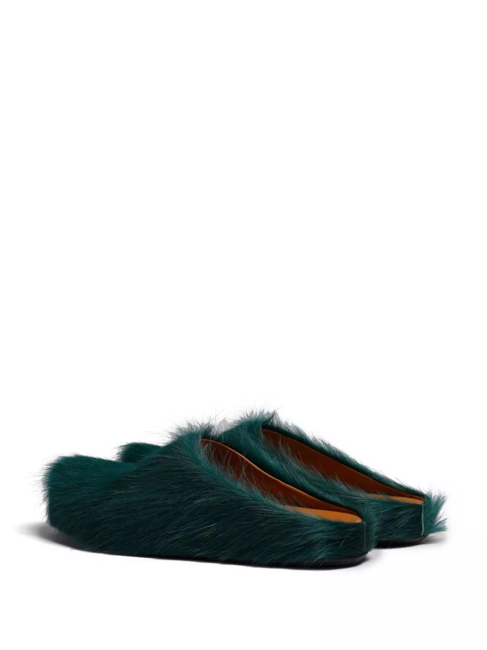 Affordable Marni Fussbett Sabot calf-hair slippers Men 0128