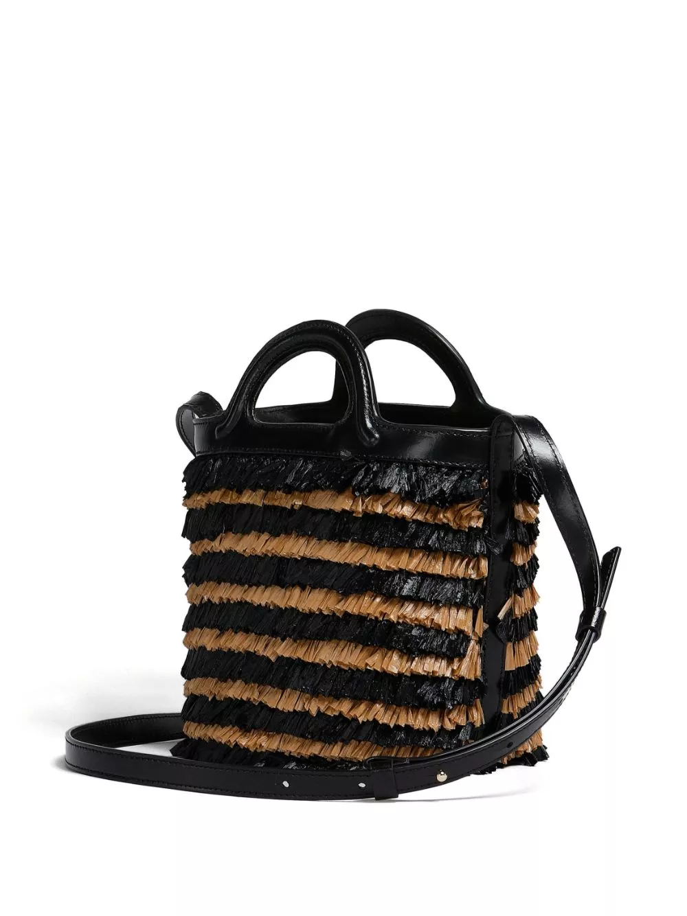 Affordable Marni mini fringe bucket bag Women 0130