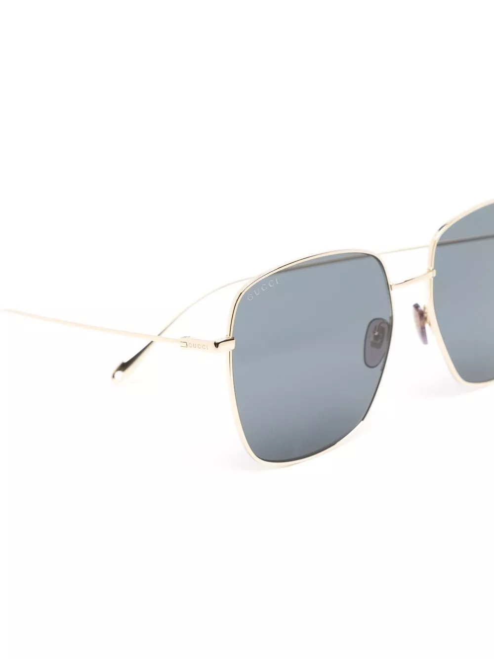 Affordable Marni Eyewear logo-engraved square-frame sunglasses Women 0113