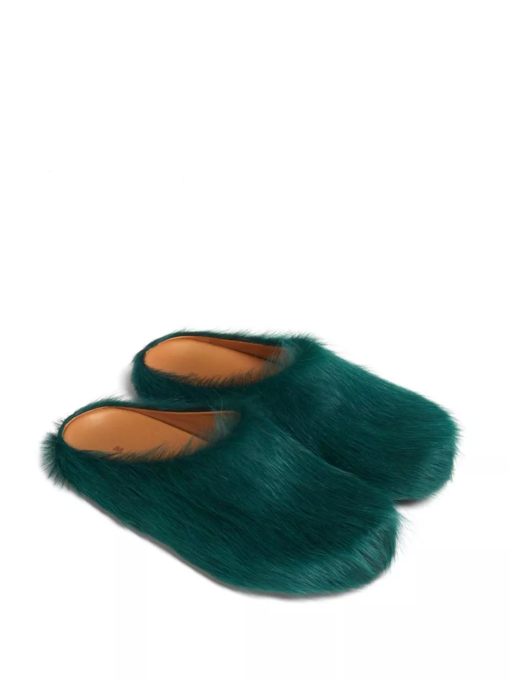 Affordable Marni Fussbett Sabot calf-hair slippers Men 0128