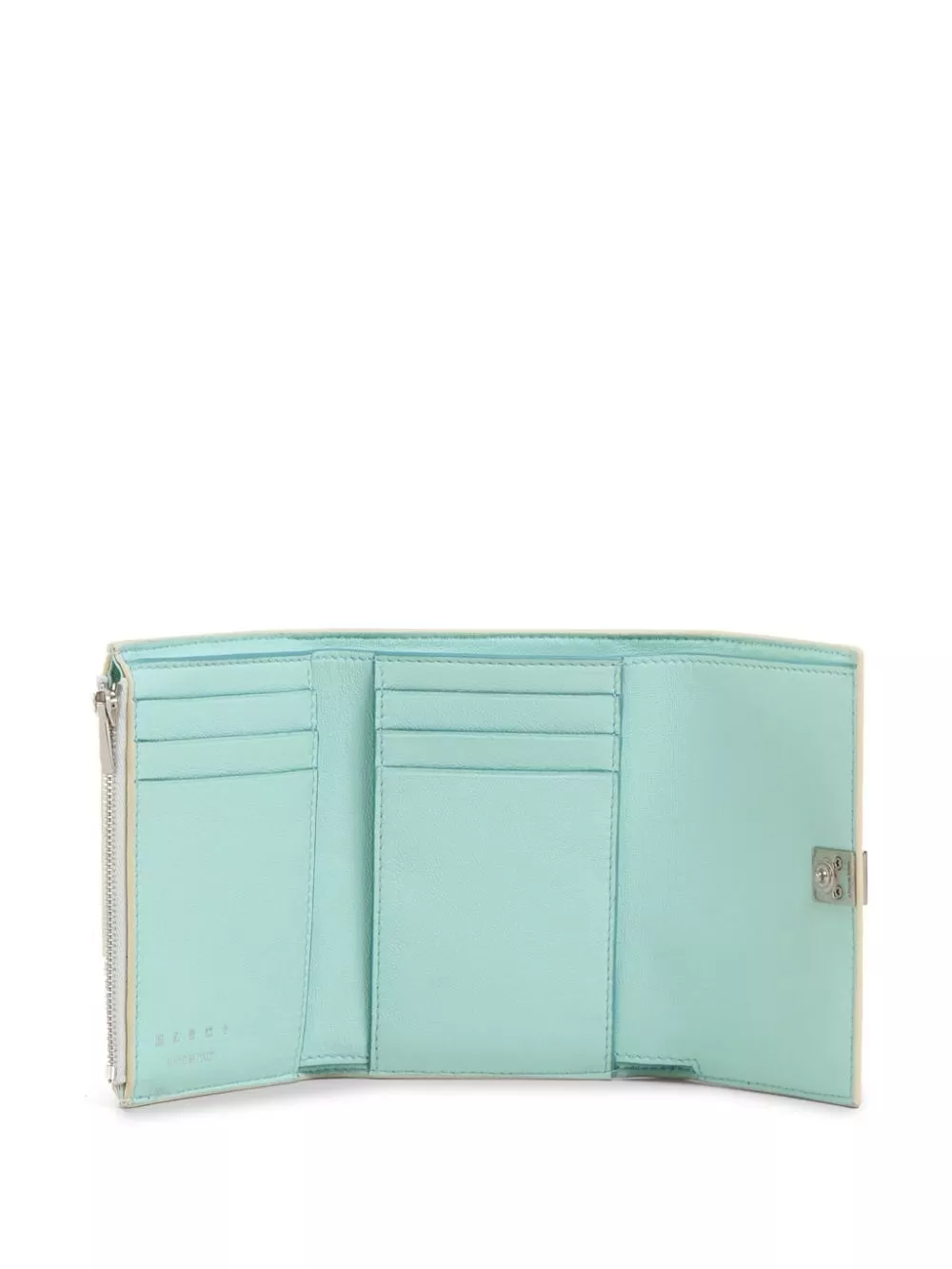 Affordable Marni Prisma tri-fold leather wallet Women 0113