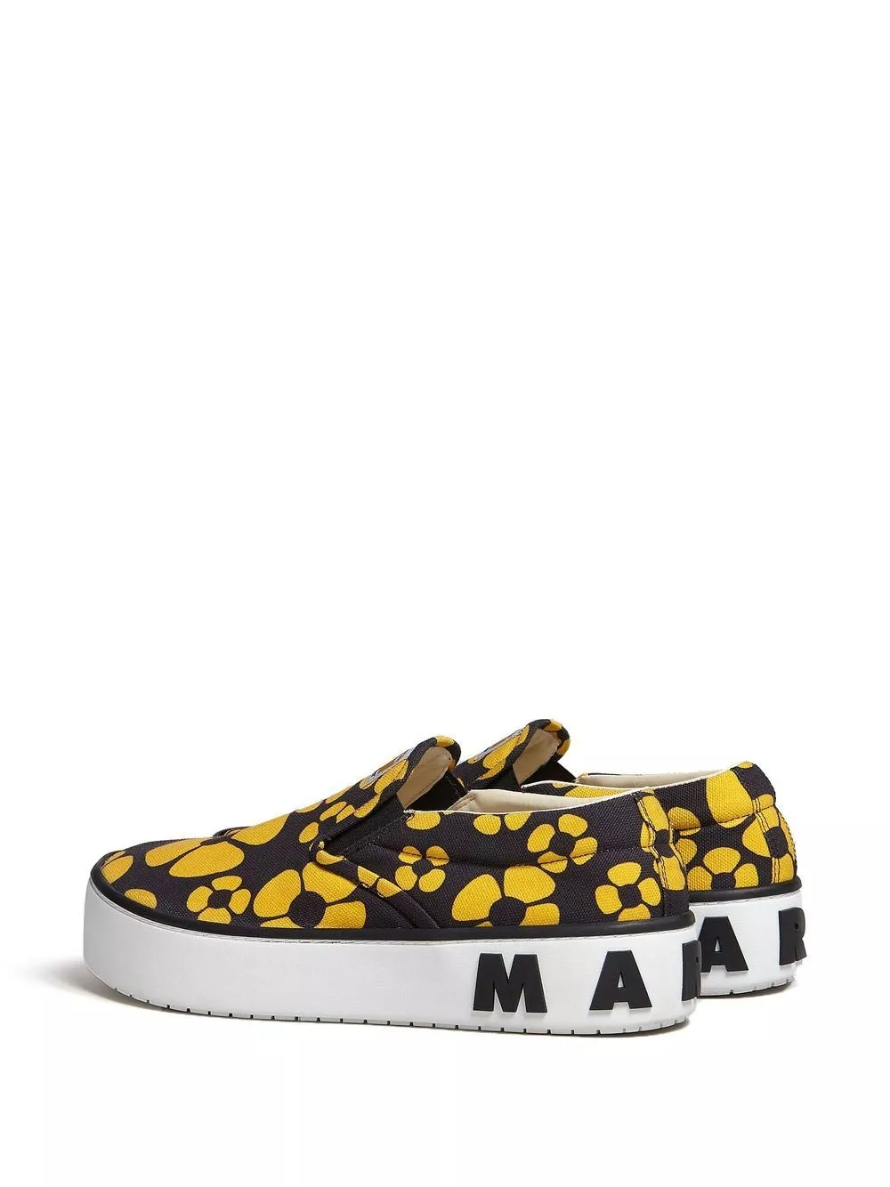 Cheap Marni floral-print slip-on sneakers Men 0127