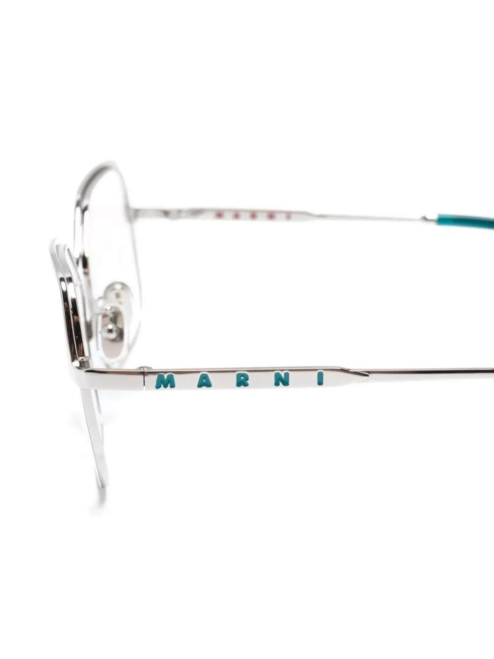 Affordable Marni Eyewear logo-debossed square-frame glasses Women 0124