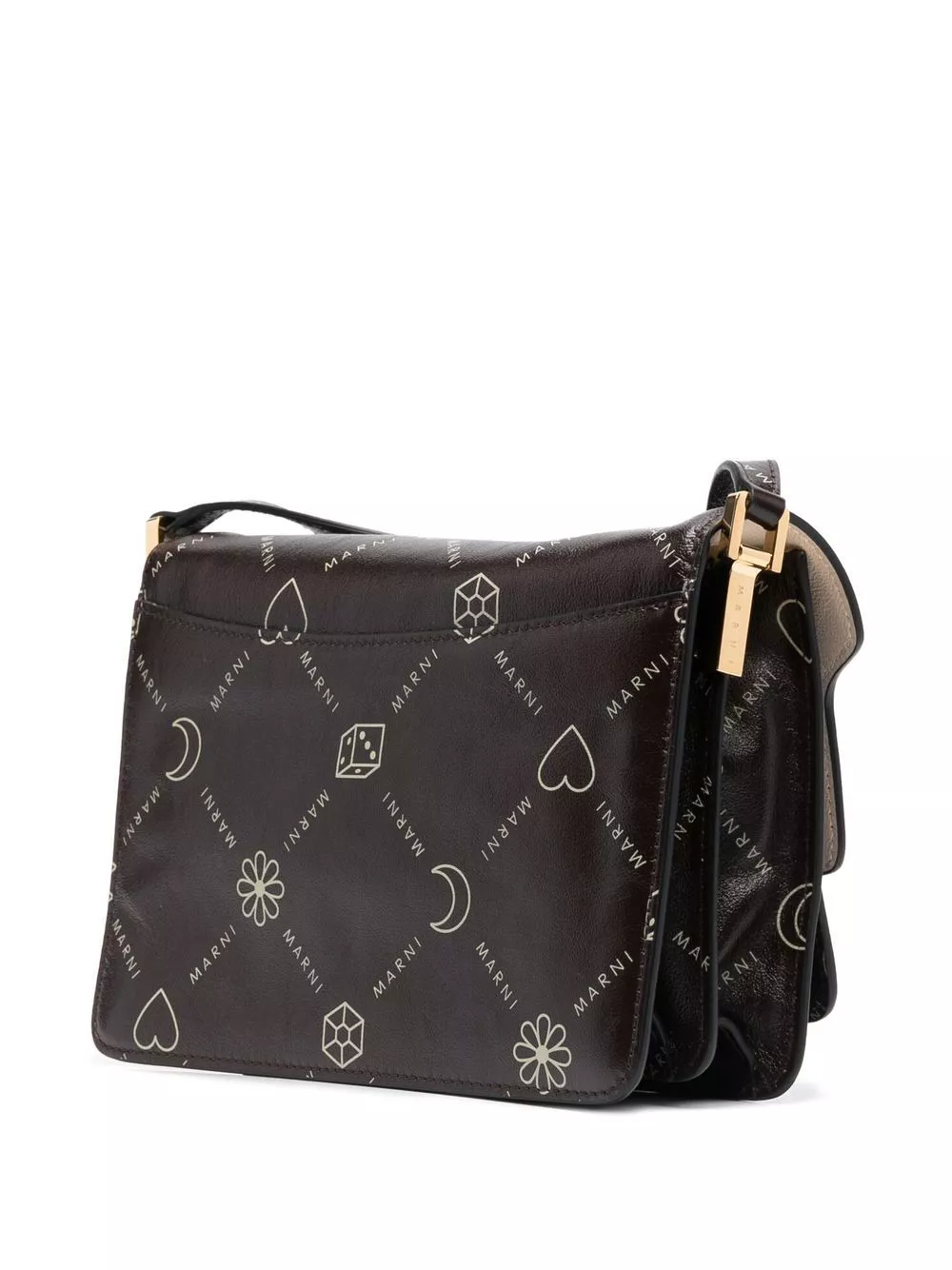 Cheap Marni embossed print crossbody bag Women 0130