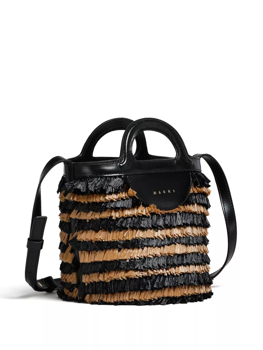 Affordable Marni mini fringe bucket bag Women 0130