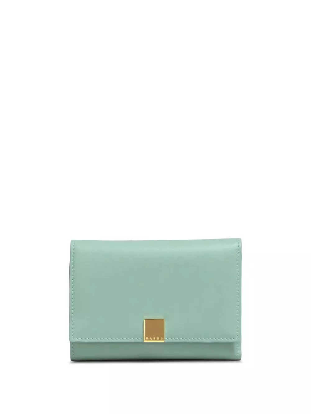 Marni magnetic leather buckle bi-fold wallet Women 0113