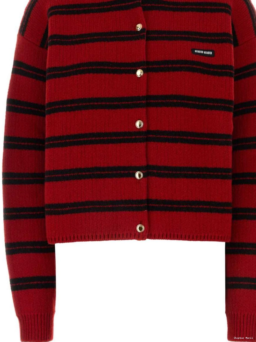 Cheap Marni cardigan striped Women 0213