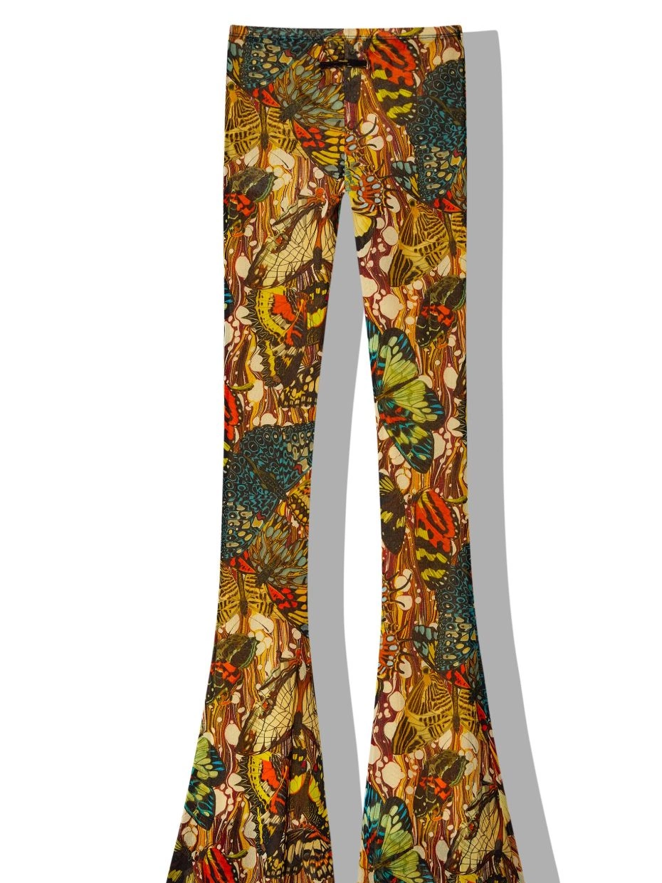 Affordable Women Marni print trousers abstract-pattern 0213