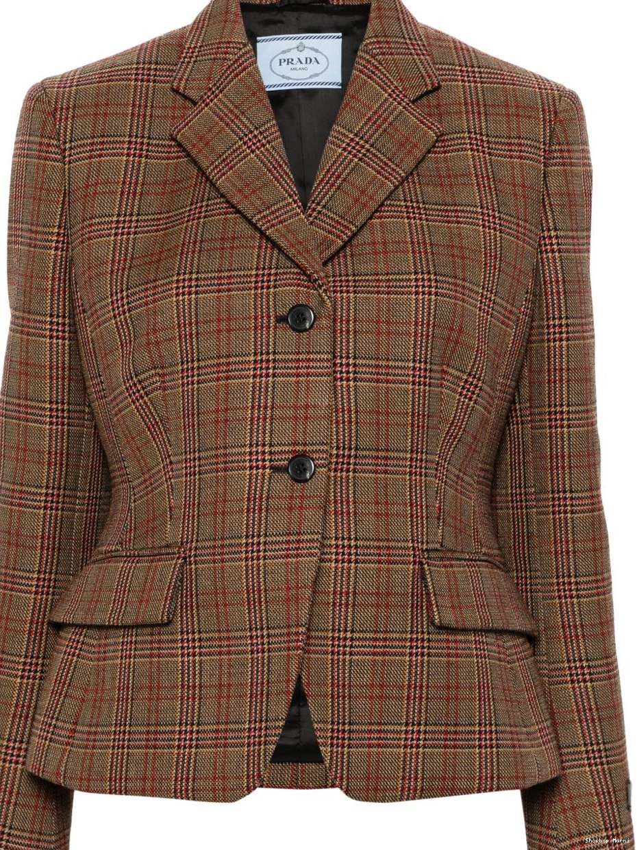 Affordable Women Marni blazer plaid-check 0217