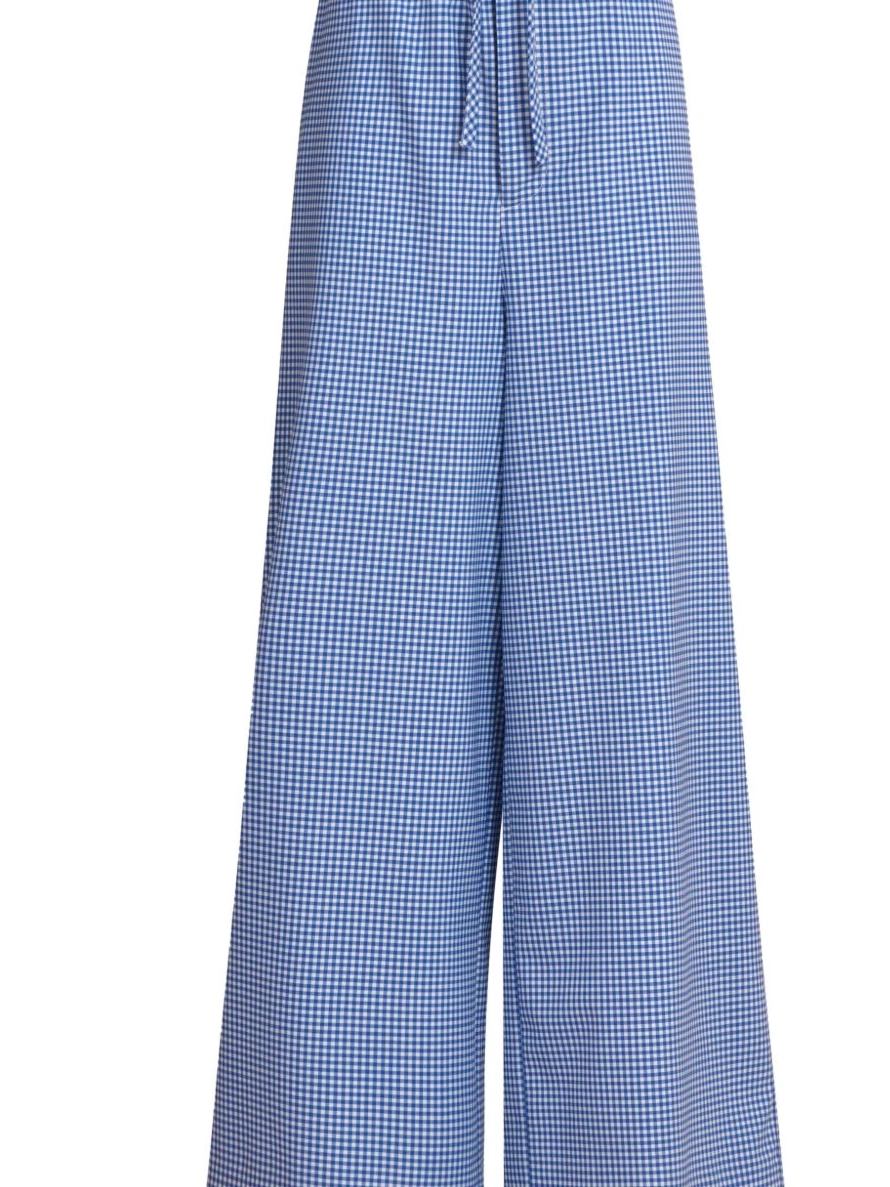 Cheap gingham-patterned trousers Marni Women 0216