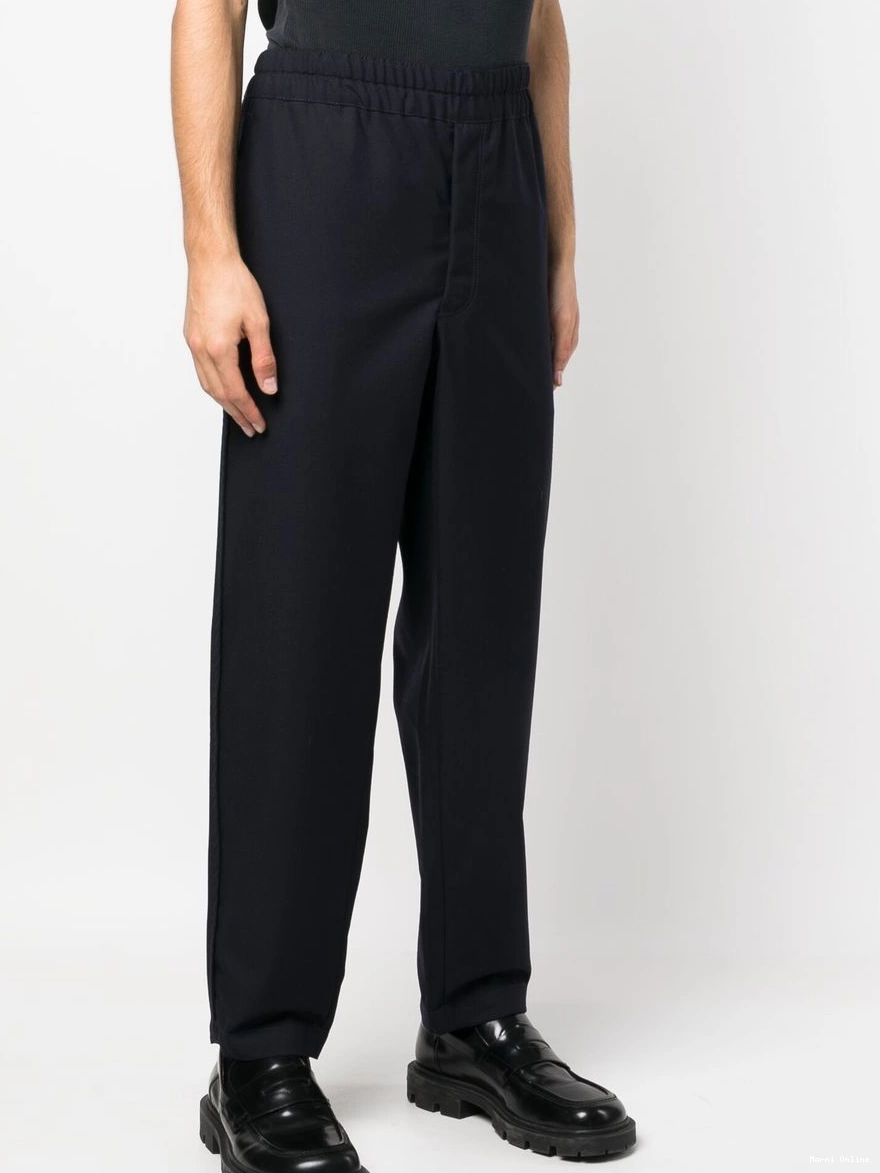 Cheap straight-leg Women wool Marni trousers 0211