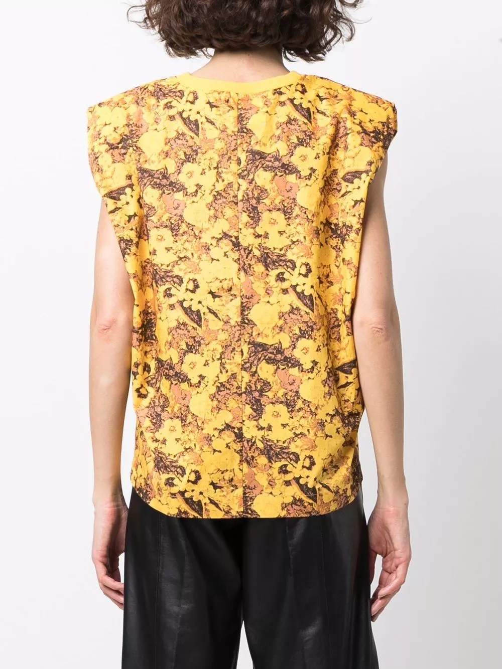 Affordable Marni floral-print sleeveless top Women 0204