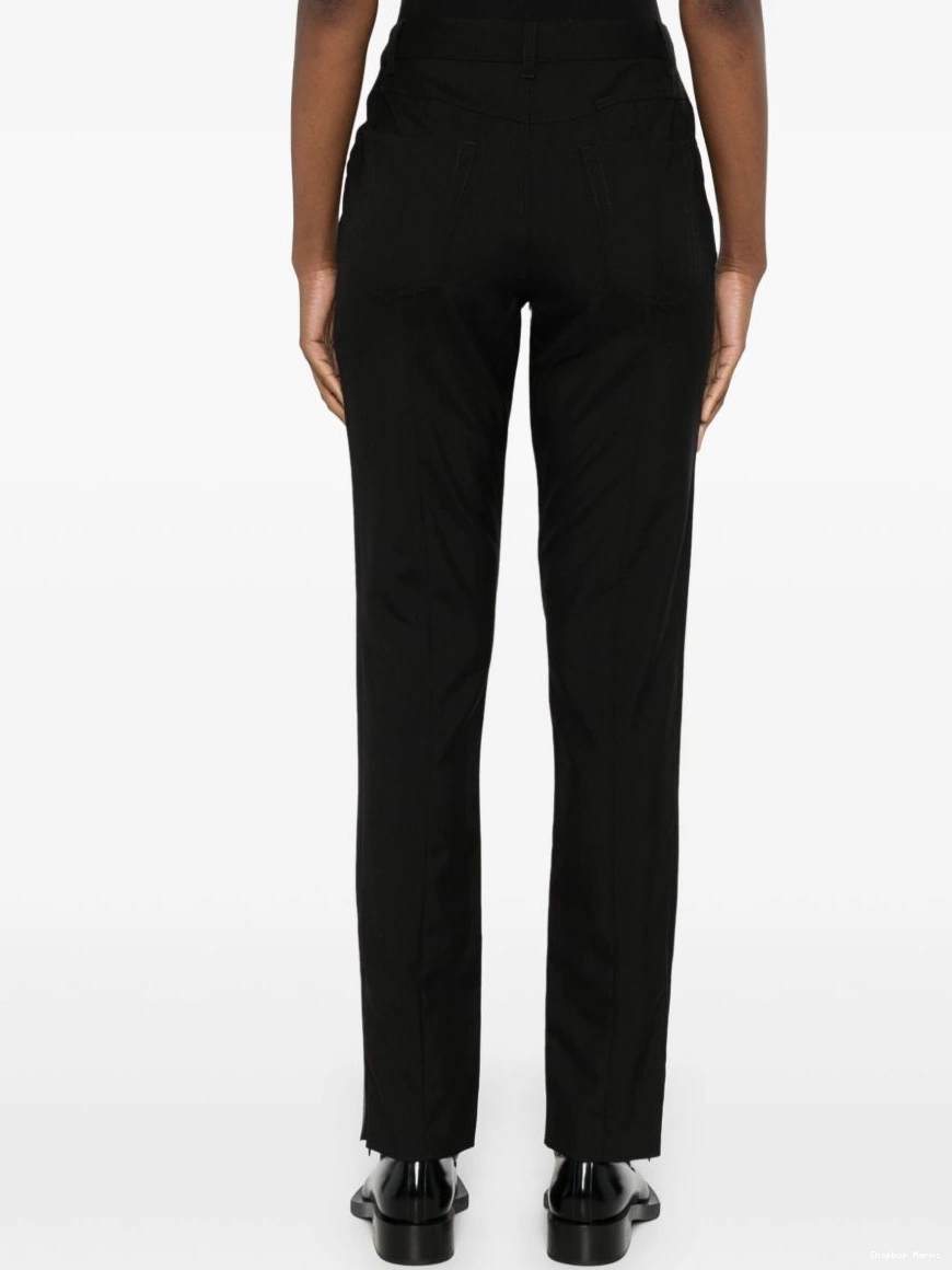 Affordable coated Marni Women trousers wool 0217