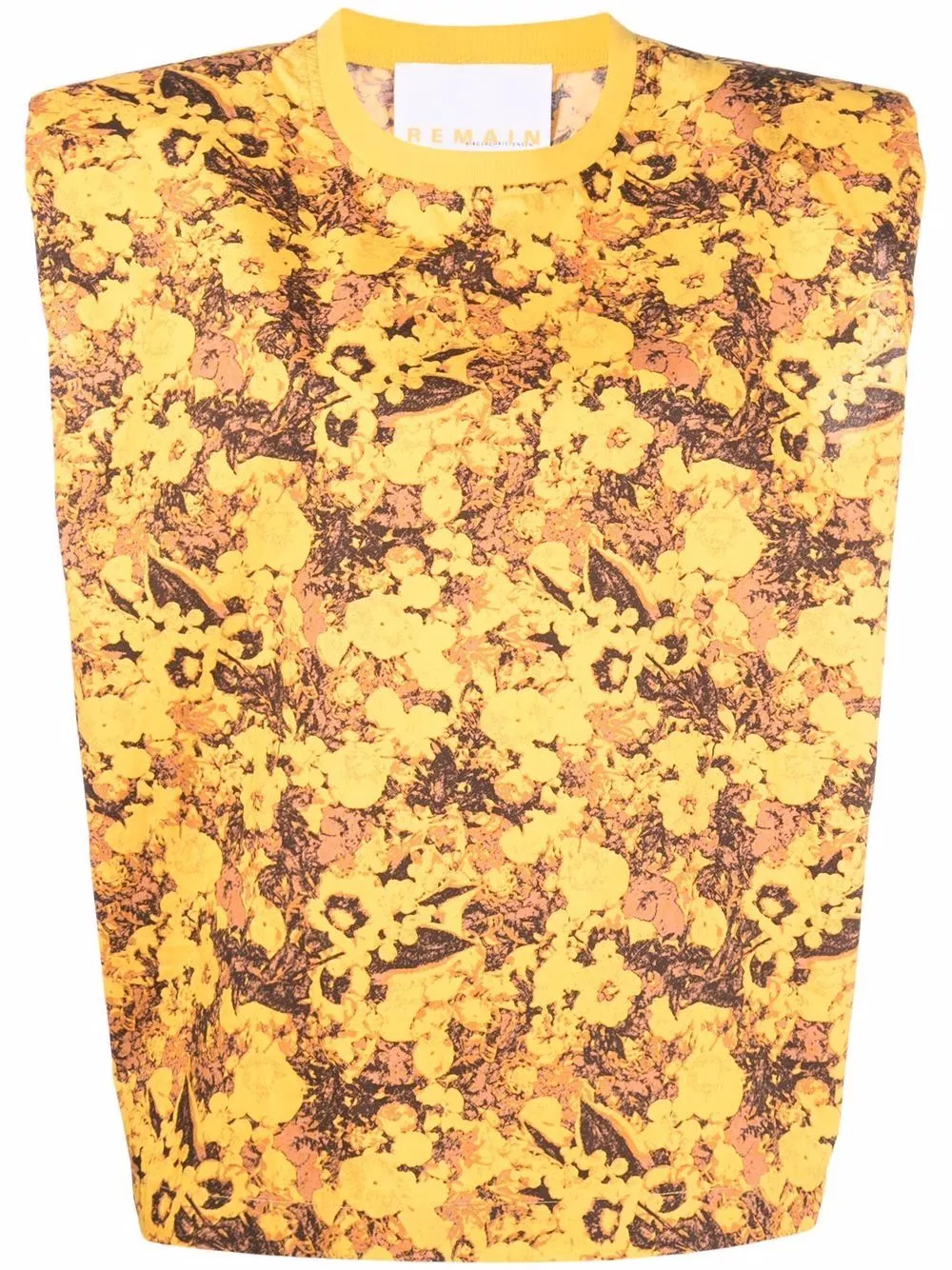 Affordable Marni floral-print sleeveless top Women 0204