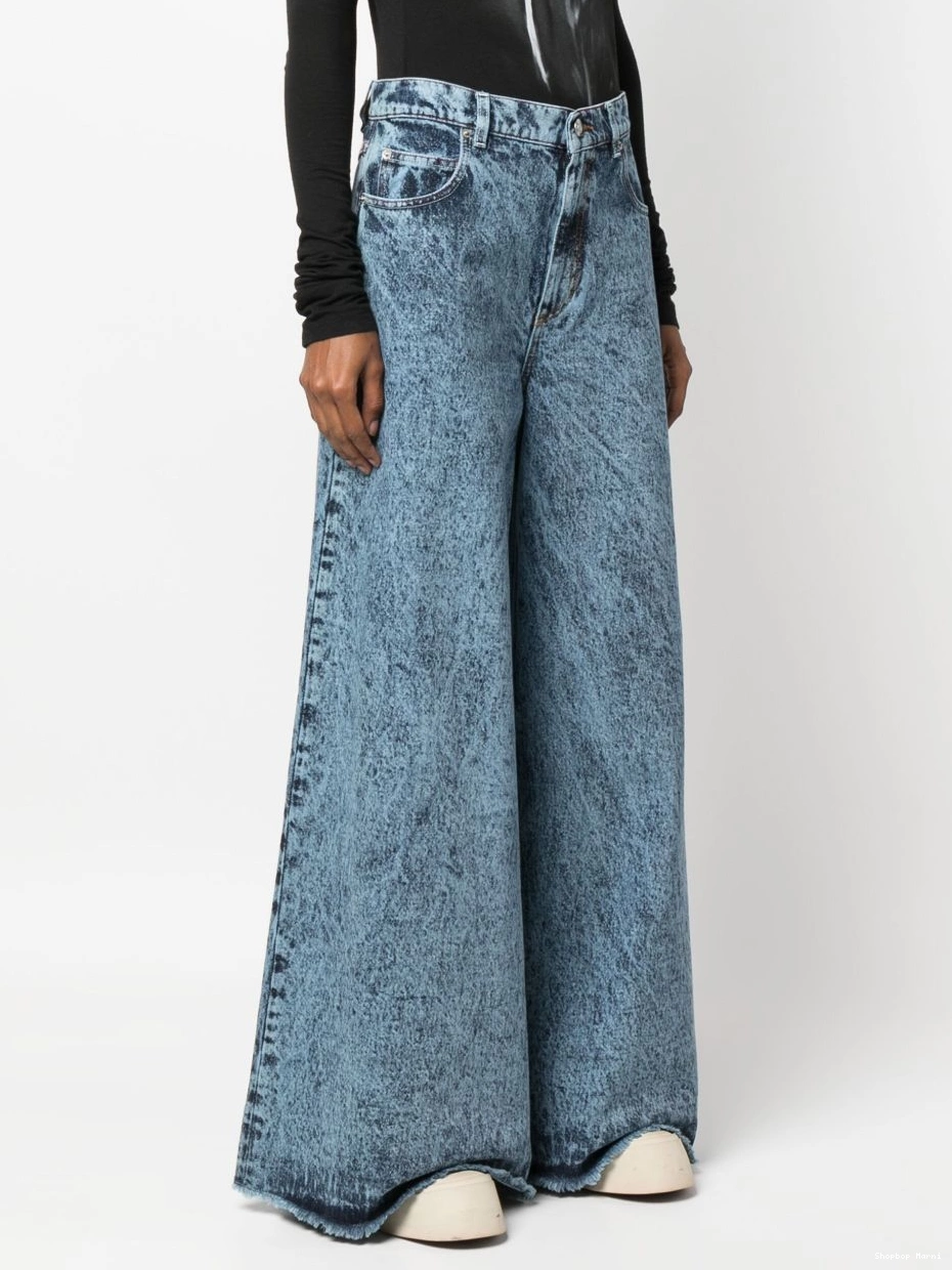 Affordable Marni wide-leg jeans acid-wash Women 0217