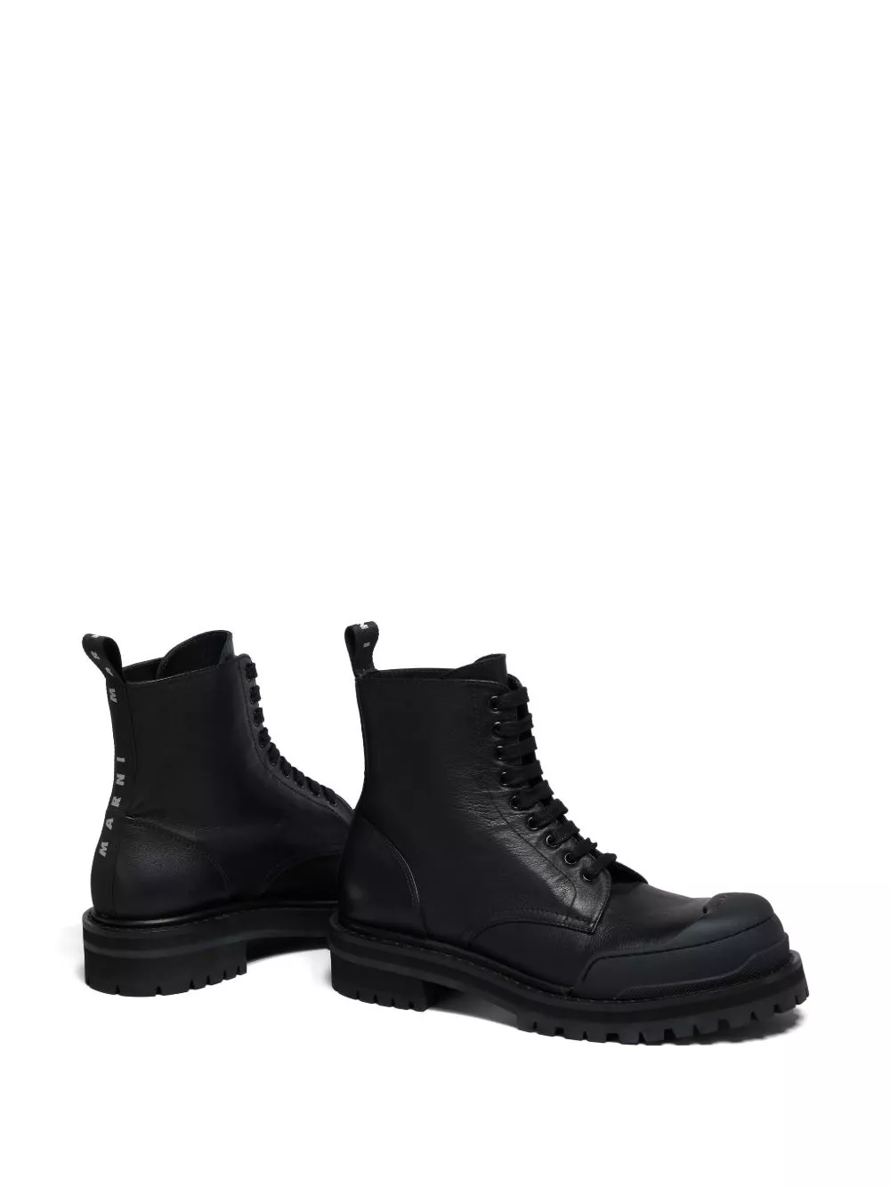 Cheap Marni Dada Army leather combat boots Women 0203