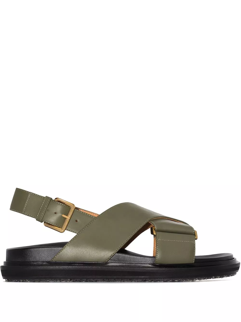 Affordable Marni Fussbett colour-block leather sandals Women 0203