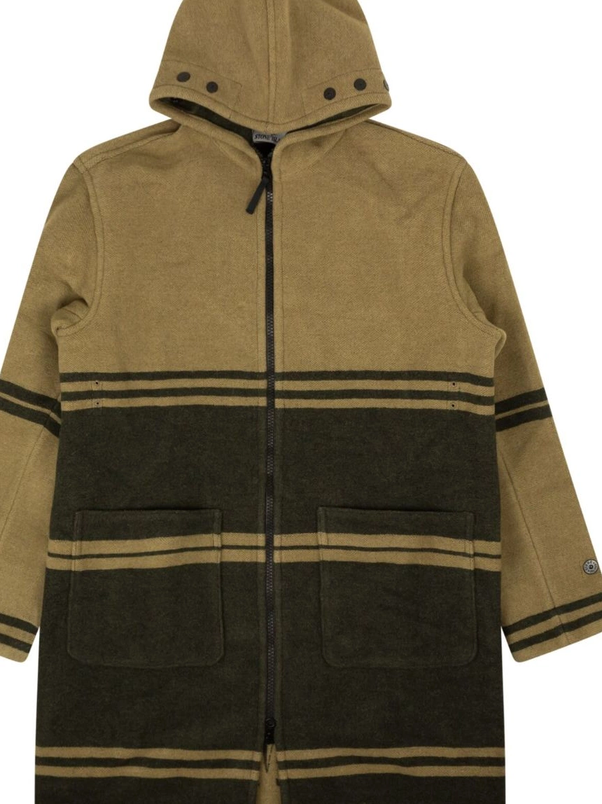 Marni Women hooded striped coat 0223