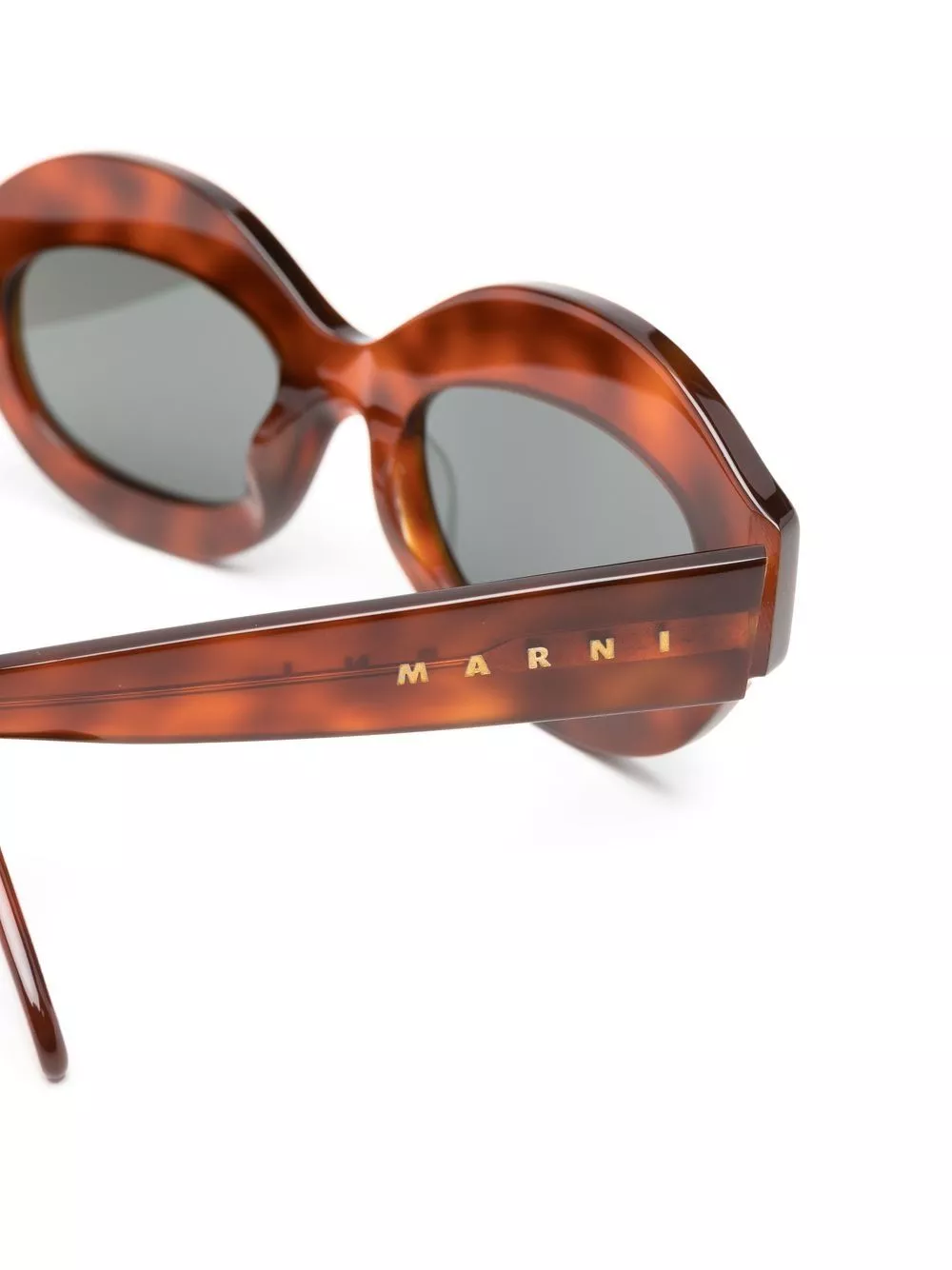 Affordable Marni Eyewear tortoiseshell round-frame sunglasses Women 0205