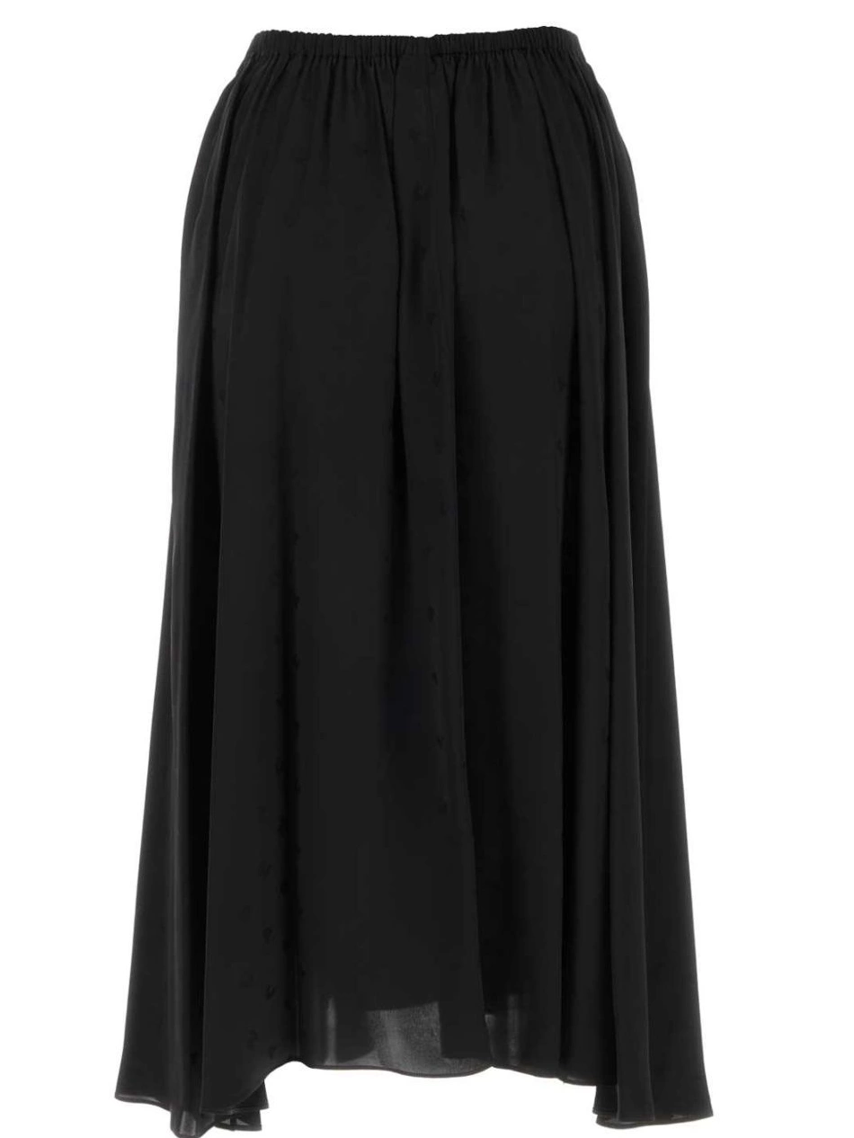 Affordable Women logo-jacquard Marni midi skirt 0212