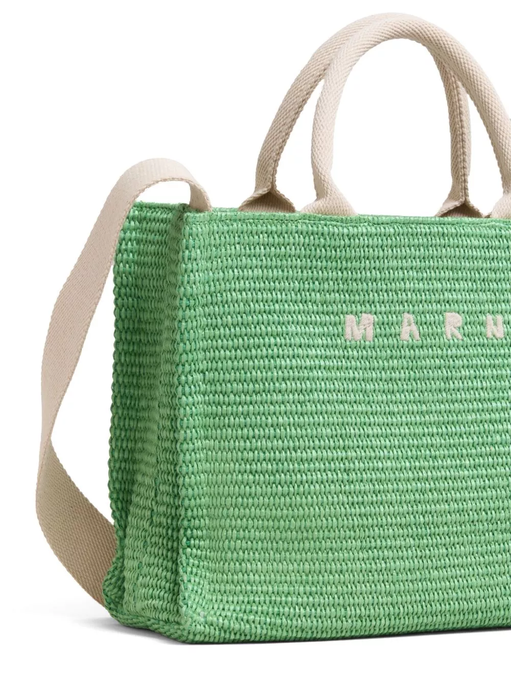 Affordable Marni embroidered logo tote bag Women 0202