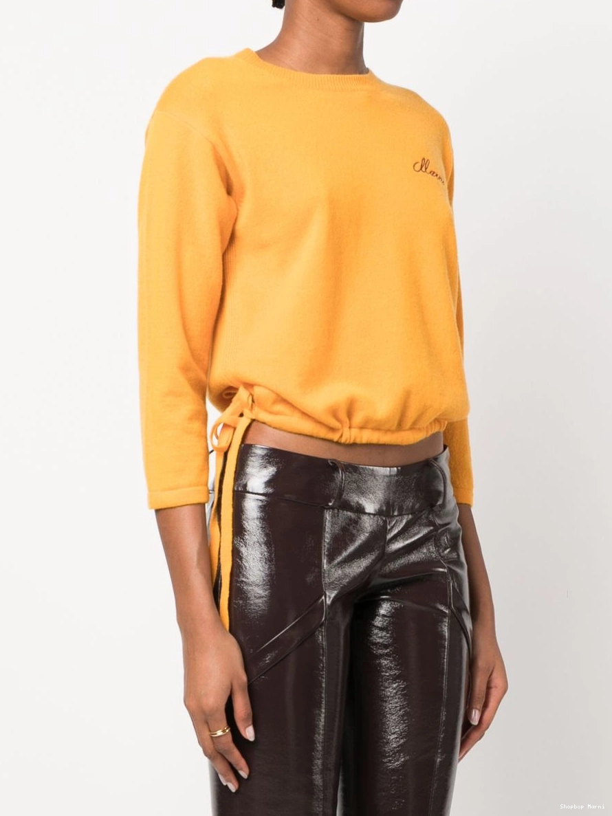 Affordable logo-embroidered cashmere Marni Women jumper 0213