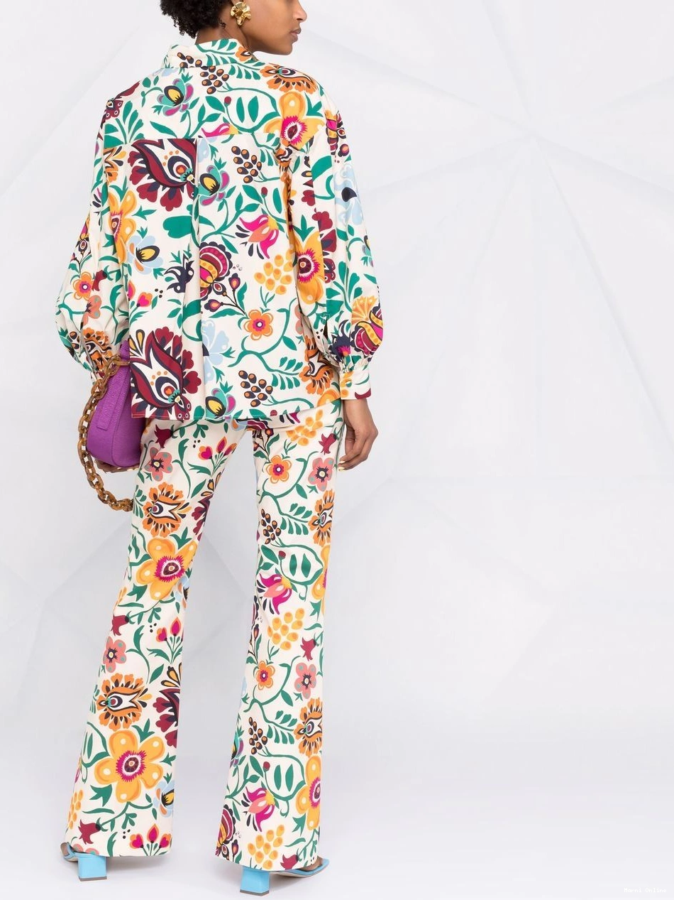 Affordable floral-print Women shirt Marni 0217