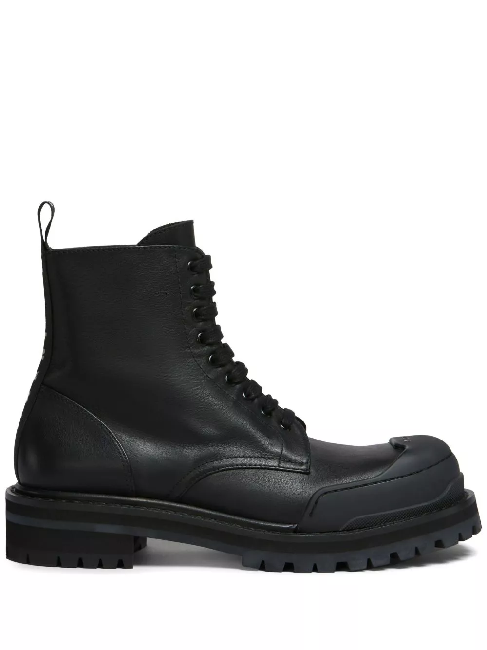 Cheap Marni Dada Army leather combat boots Women 0203