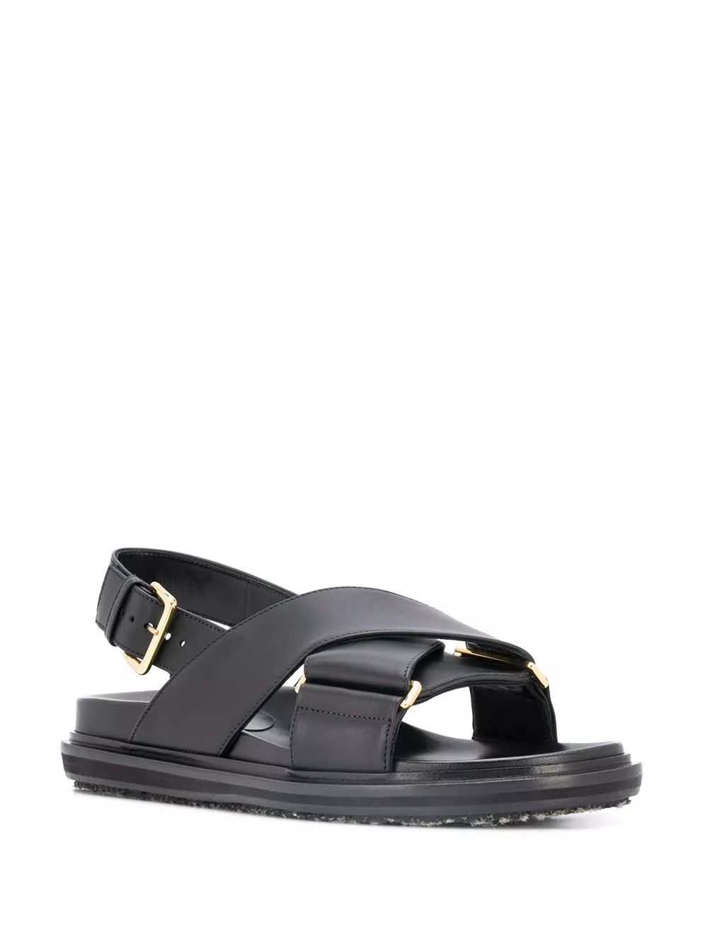 Cheap Marni Fussbet cross-strap sandals Women 0203