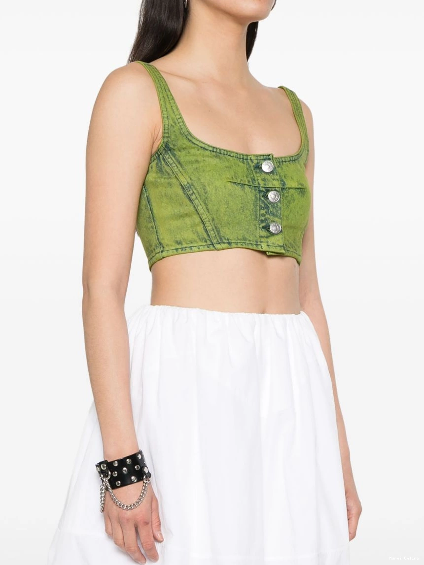 Cheap bleached top Marni Women cropped 0222