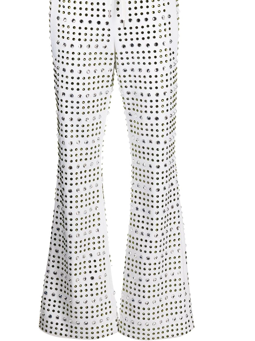 Affordable Women crystal-embellished flared trousers Marni 0210