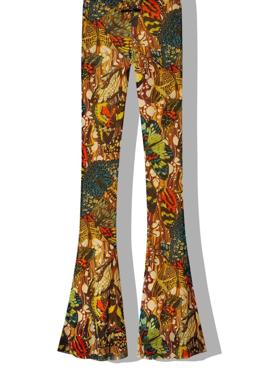 Cheap Marni print trousers Women abstract-pattern 0217