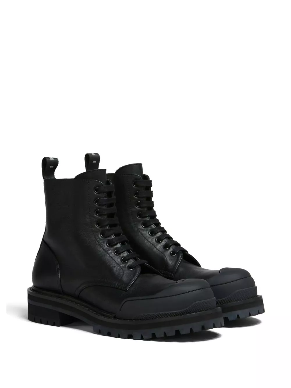 Cheap Marni Dada Army leather combat boots Women 0203