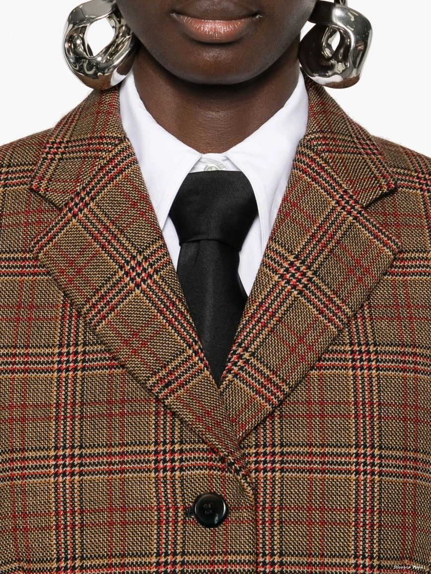 Affordable Women Marni blazer plaid-check 0217