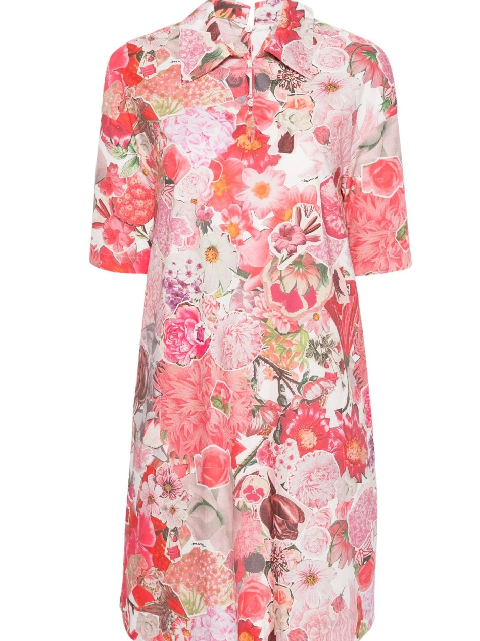 Affordable Women floral-print Kleid dress Marni cotton 0216