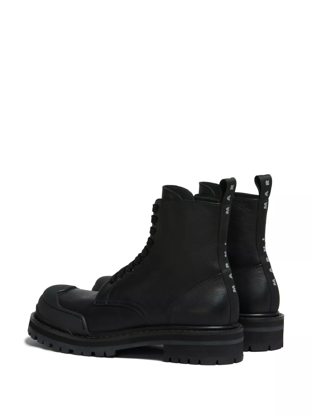 Cheap Marni Dada Army leather combat boots Women 0203