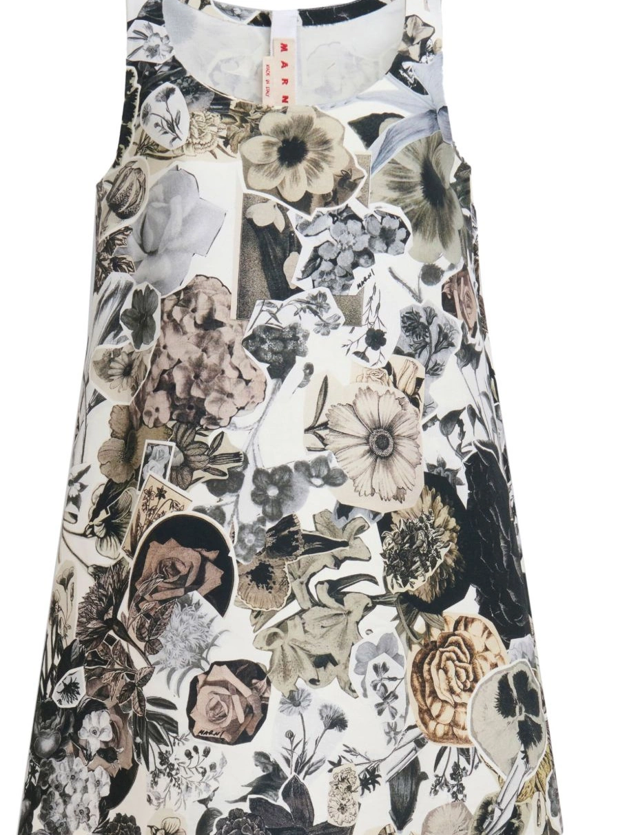 Cheap floral-print Marni Women minidress A-line 0223