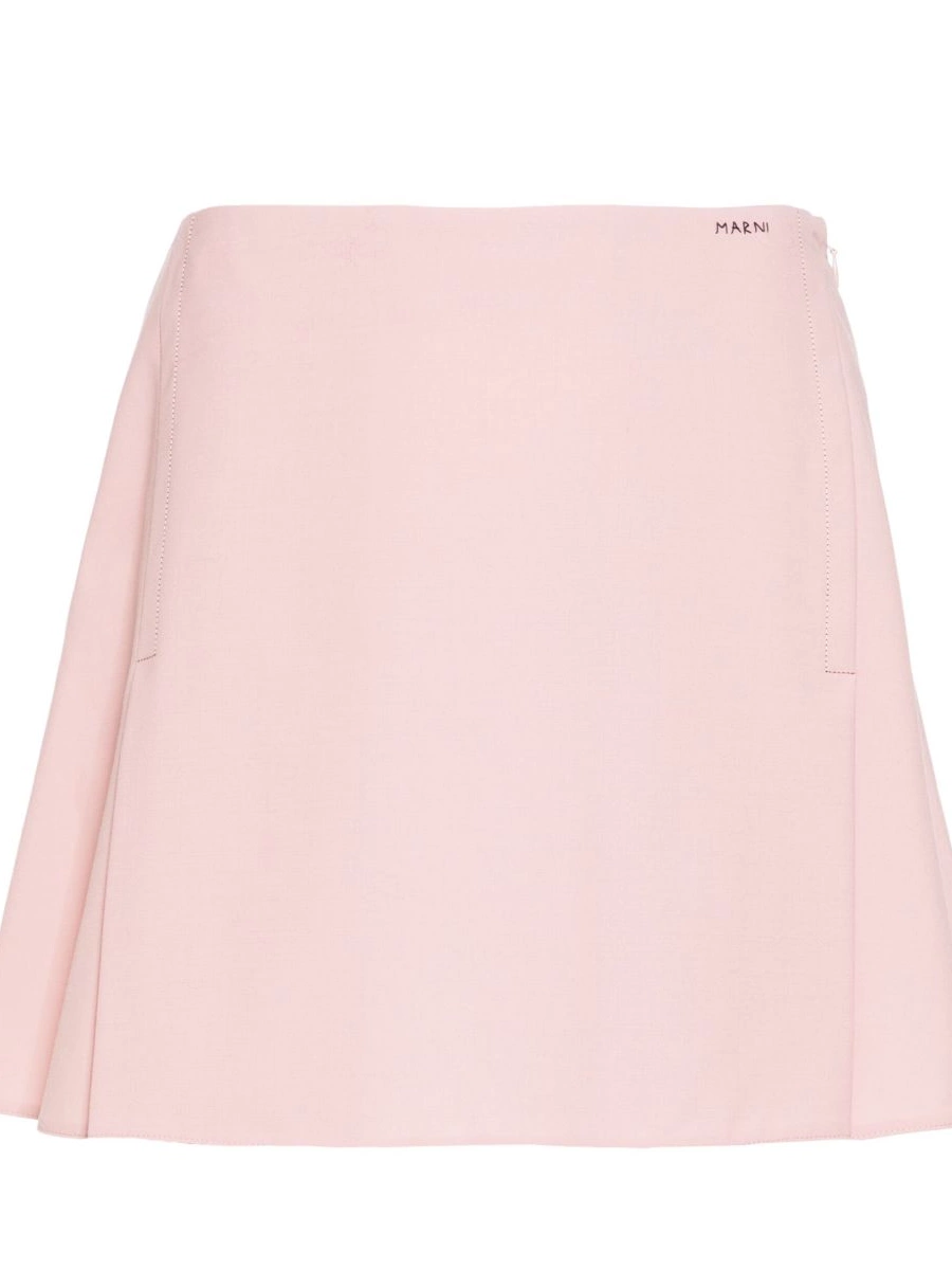 Affordable Marni embroidered-logo Women skirt mini 0315